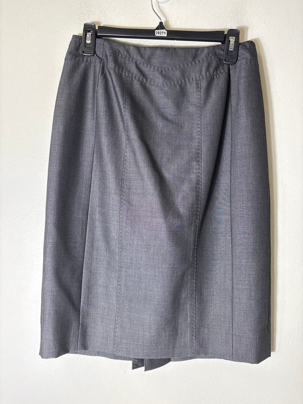 Carlisle Gray Pencil Skirt Sz 4